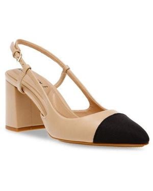Anne Klein Brinlee Pointed Toe Pump - Natural