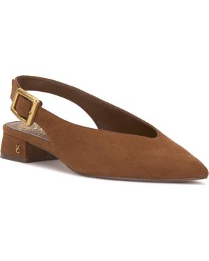 Vince Camuto Velana Pointed Toe Pump - Brown
