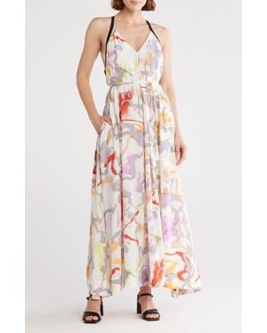 Joie Esmeralda Silk Gown - White