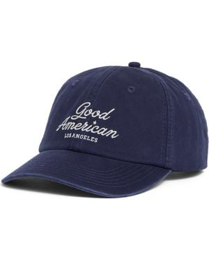 GOOD AMERICAN Logo Baseball Cap - Blue