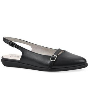 White Mountain Milona Slingback Flat - White