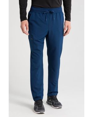 90 Degrees Citylite Stamina Straight Leg Pants - Blue