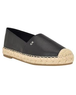 Calvin Klein Popular Espadrille Flat - Black