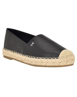 Calvin Klein Popular Espadrille Flat - Black