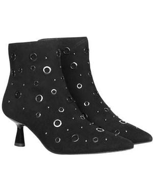 Saint G. Uru Pointed Toe Bootie - Black