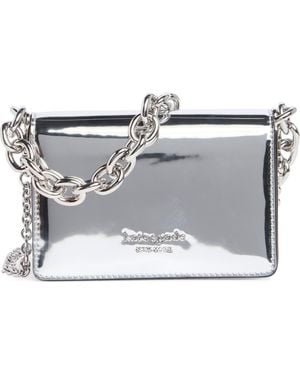 Kate Spade Natasha Metallic Leather Card Case Crossbody Bag