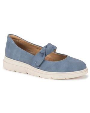 BareTraps Kimbly Mary Jane Slip-On Flat - Blue