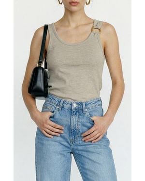 Vero Moda Kiki Scoop Neck Tank - Blue