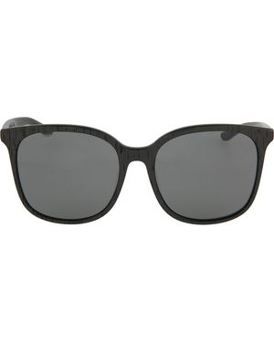 Balenciaga 56Mm Square Sunglasses - Gray