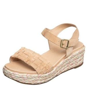 Antelope Harlow Wedge Sandal - Natural