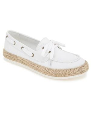 Esprit Netty Twill Slip-On Sneaker - White