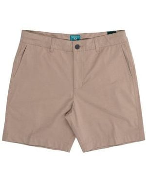 Burnside Hybrid Stretch Shorts - Brown