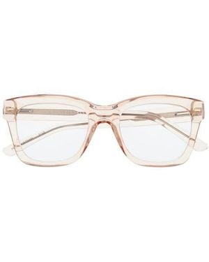 Cole Haan Crystal Core 32Mm Square Reading Glasses - Multicolor