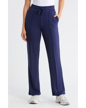 Jessica Simpson Soft Luxe Wide Leg Pants - Blue