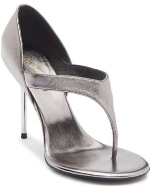 Jeffrey Campbell Rhian Stiletto Sandal - Gray