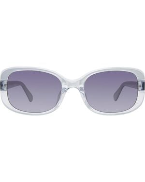Kate Spade Dionna 52Mm Polarized Gradient Rectangular Sunglasses - Purple