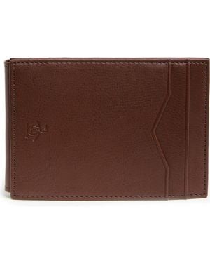 Original Penguin Magnetic Front Pocket Wallet - Brown