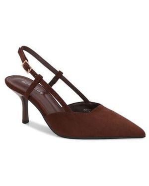 BERNESS Slingback Pump - Brown