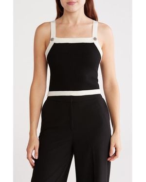 Alice + Olivia Dandi Tank Top - Black