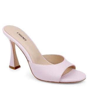L'Agence Avery Slide Sandal - Pink