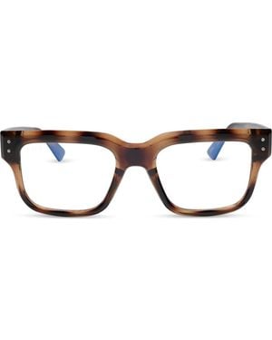 DIFF Cade 52Mm Square Light Blocking Glasses - Brown