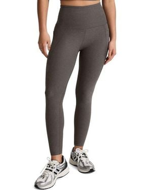 Beyond Yoga Everyday Space Dye High Waist Pocket Leggings - Black