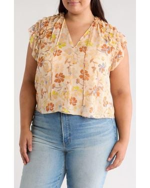 Joie Tezza Silk Top - Blue