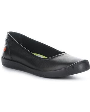 Softinos Fly London Ilsa Ballet Flat - Black