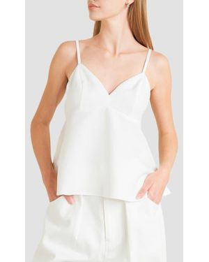 FREEMARKET Flare Camisole - White