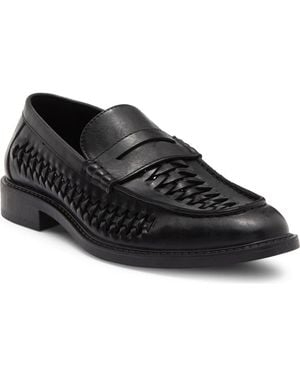 Steve Madden Rory Penny Loafer - Black