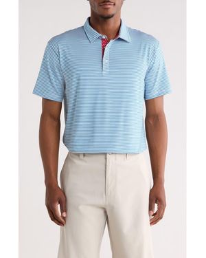 Swannies Chaska Performance Polo - Blue