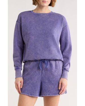 Marika Marin Fleece Sweatshirt - Purple