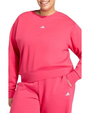 adidas Fleece Hoodie - Pink