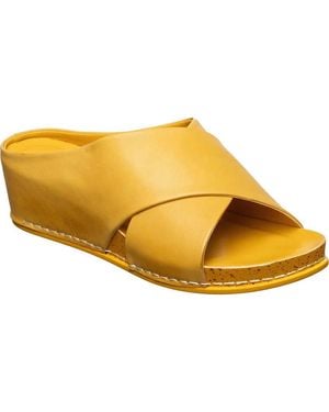 Antelope Santina Wedge Sandal - Yellow