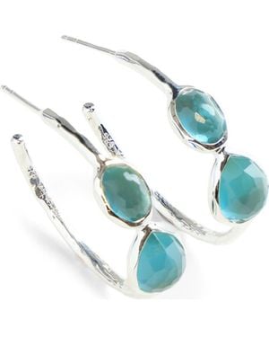 Ippolita Wonderland Hoop Earrings - Blue
