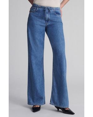 Mavi Merly Wide Leg Denim Pants - Blue