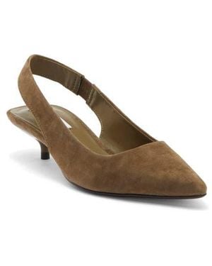 Steve Madden Leilany Pointed Toe Slingback Pump - Brown