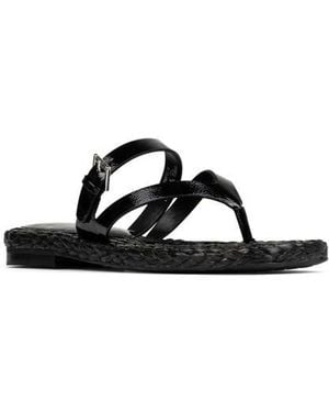Donald J Pliner Thong Sandal - Black