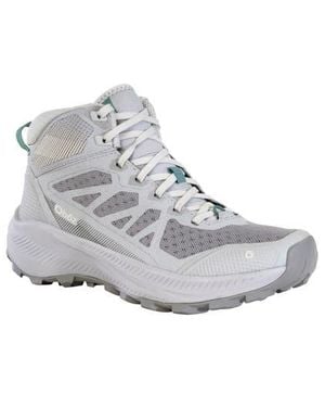 Obōz Katabatic Lt Mid Hiking Sneaker - White