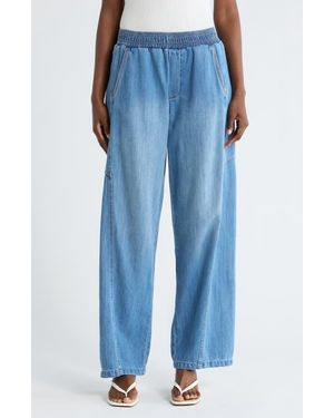 Democracy Rel Straight Leg Pants - Blue