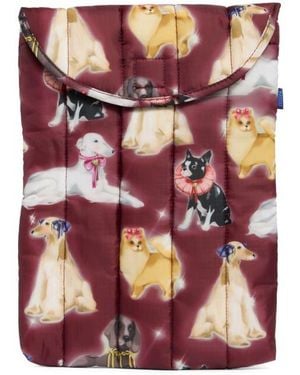 BAGGU Puffy 13" Laptop Sleeve - Red