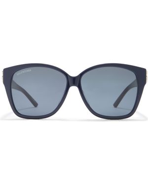 Balenciaga Oversized Square Sunglasses - Gray