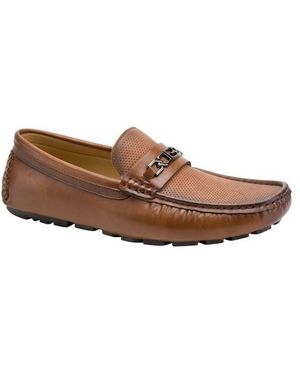Guess Aqlen Bit Loafer - Brown