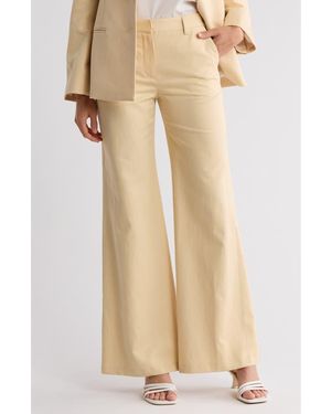 Twp Howard Wide Leg Pants - Natural
