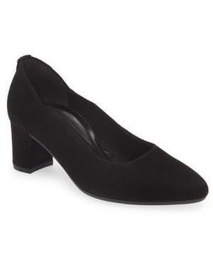 Gabor Scallop Pump - Black
