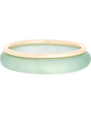Nordstrom Rack 2-Pack Resin & Metal Bangle Bracelets - Green
