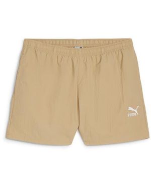 PUMA Classic A-Line Shorts - Natural