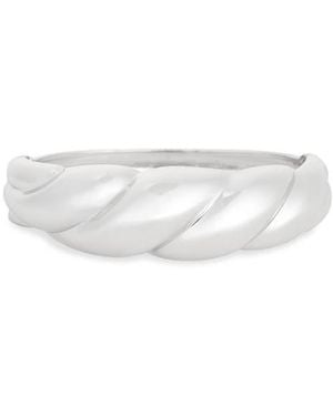 Nordstrom Rack Twisted Bangle Bracelet - White