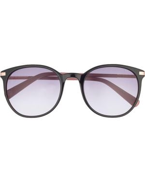 Ted Baker 53Mm Round Sunglasses - Black