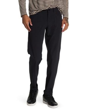 14th & Union Performance Five-Pocket Stretch Pants - Blue